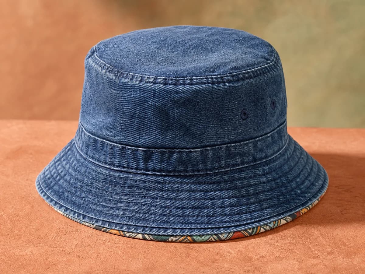Custom bucket hat development concept