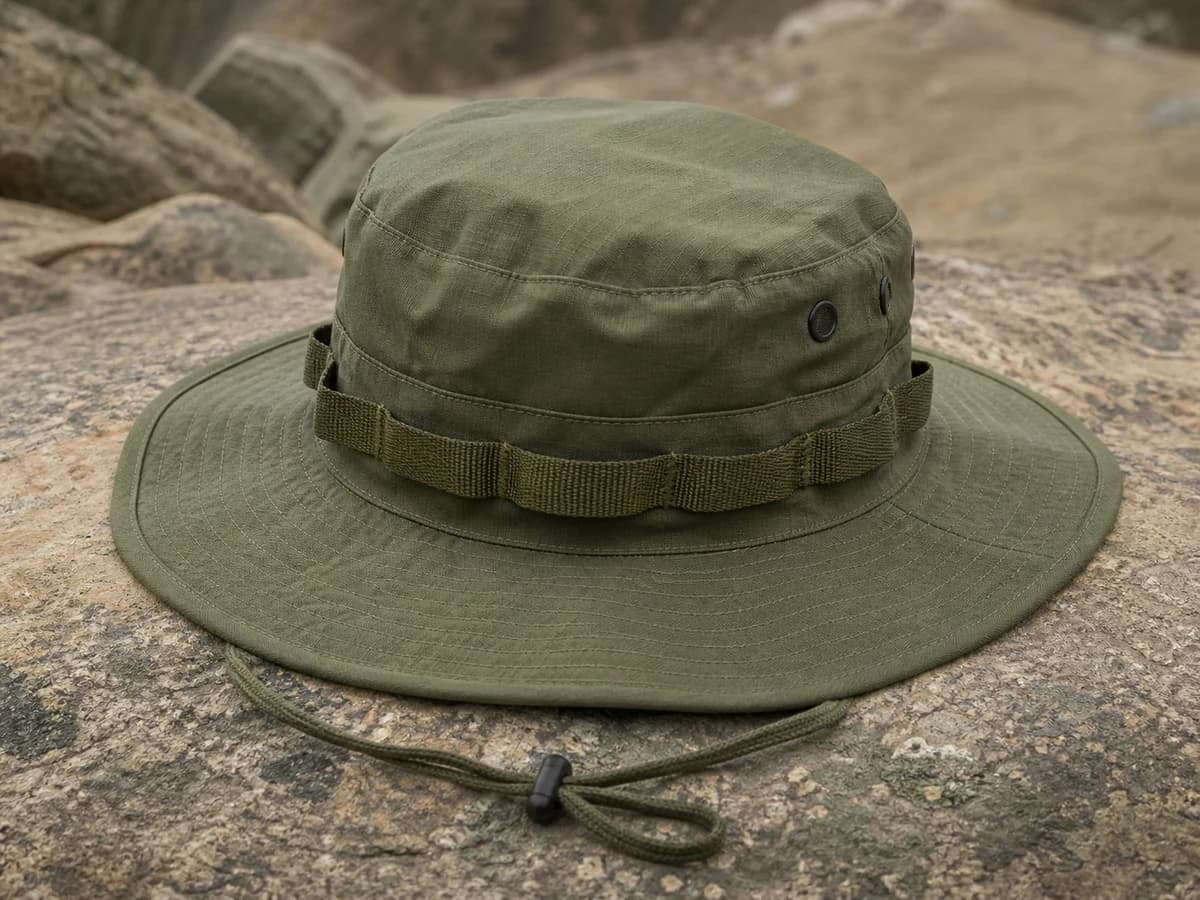 Custom boonie and safari hat development concept