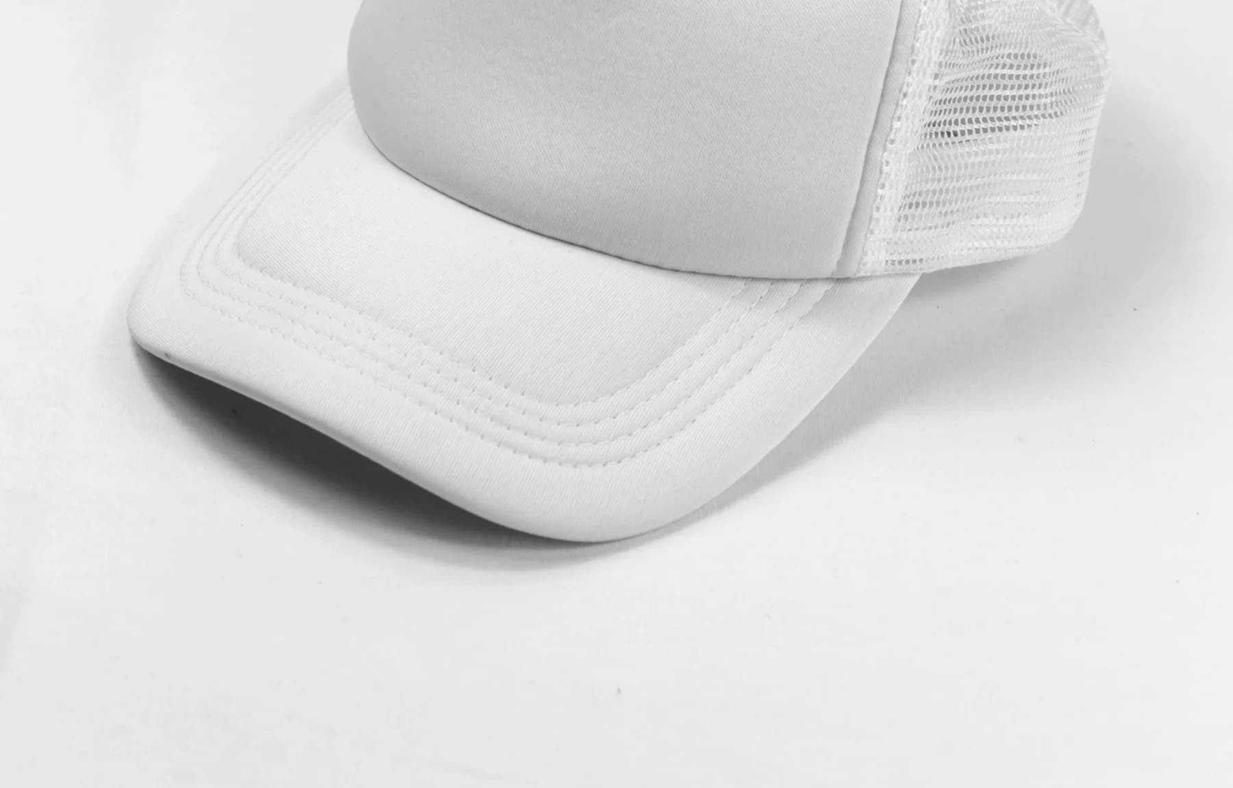 Blank structured baseball cap ready for custom branding